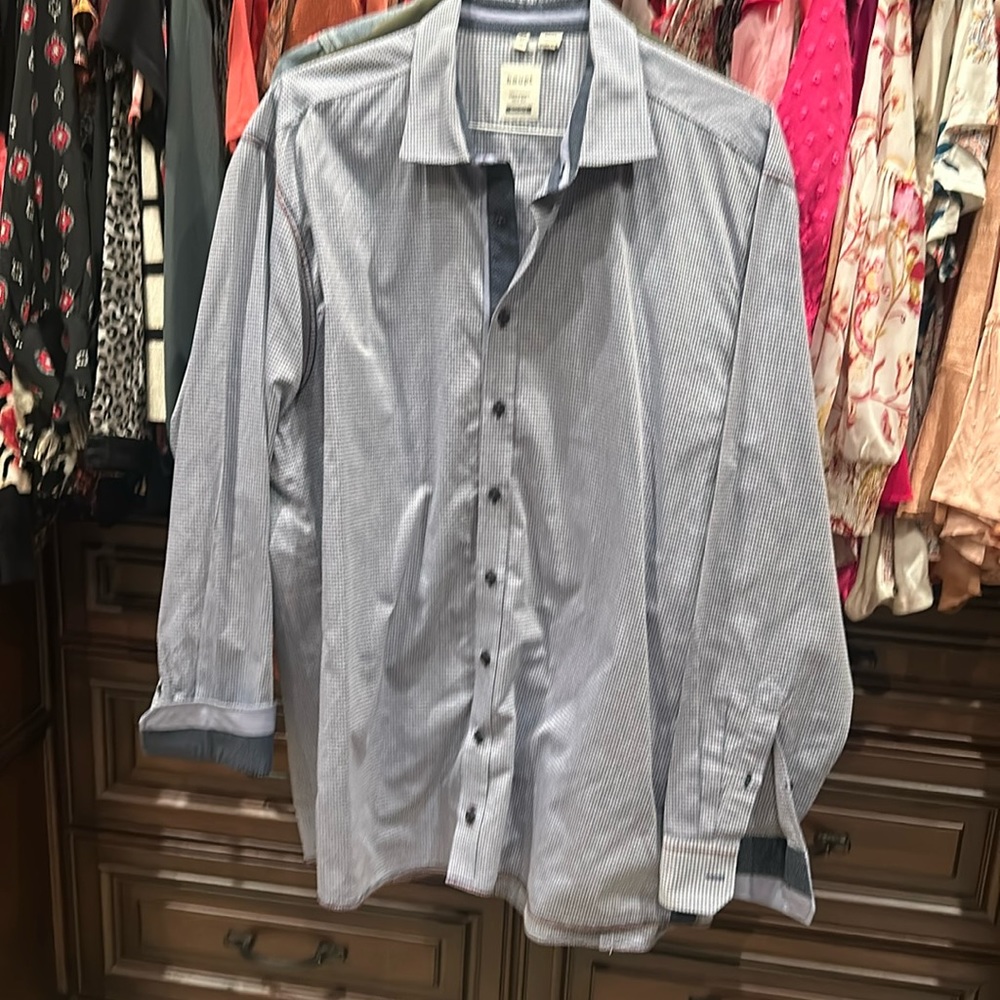 Haupt Mens dress/casual shirt. XXL German Brand.